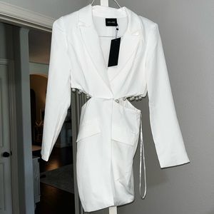 These three blazer dress